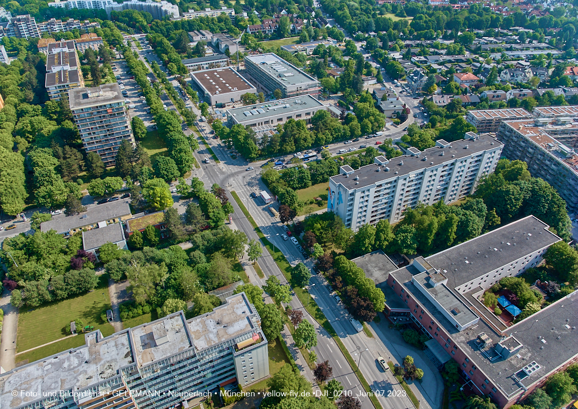 07.06.2023 - Baustelle zur Grundschule am Karl-Marx-Ring in Neuperlach